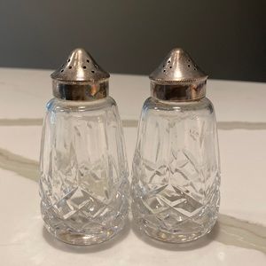 Waterford Lismore salt and pepper